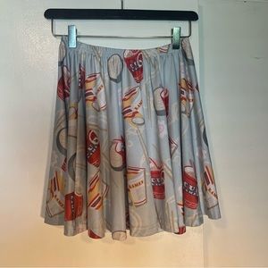 Ramen Noodle Skater Skirt - Lace & Lore